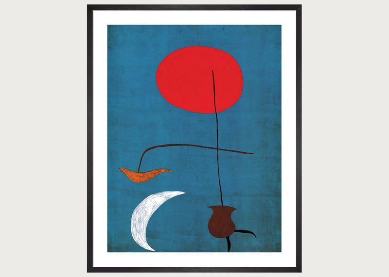 Design for a Tapestry by Joan Miro Framed Print