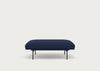 Outline Pouf Kvadrat Remix Dark Blue 773 / Black