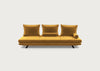 Prado Large Settee Alcantara Curry