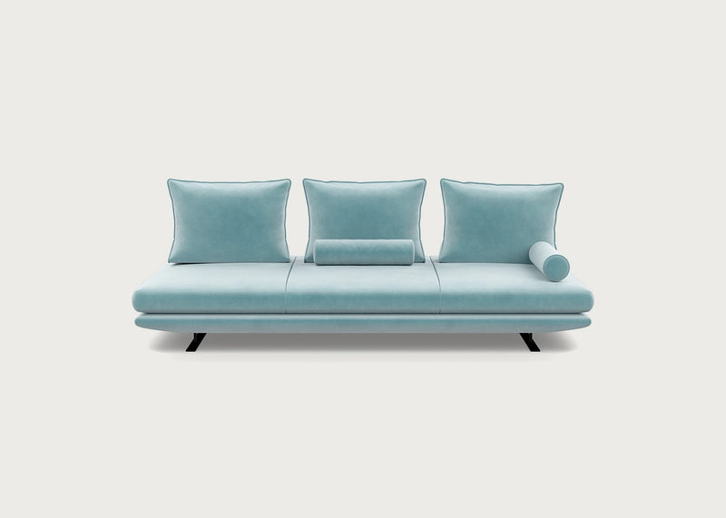 Prado Large Settee Alcantara Aubusson