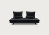Prado Medium Settee Alcantara Anthracite