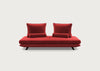 Prado Medium Settee Alcantara Goya Red
