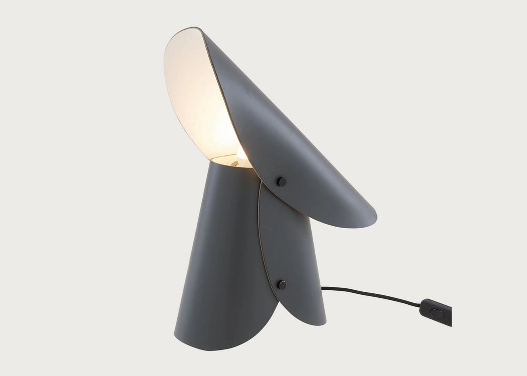 Kufu Table Lamp Ardoise Grey