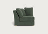 Tailor Curved Left Hand Facing Corner Unit Boucle Fern / Natural