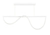 Wave LED Long Pendant Light