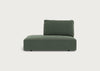 Morven Left Hand Facing Open End Unit Boucle Fern