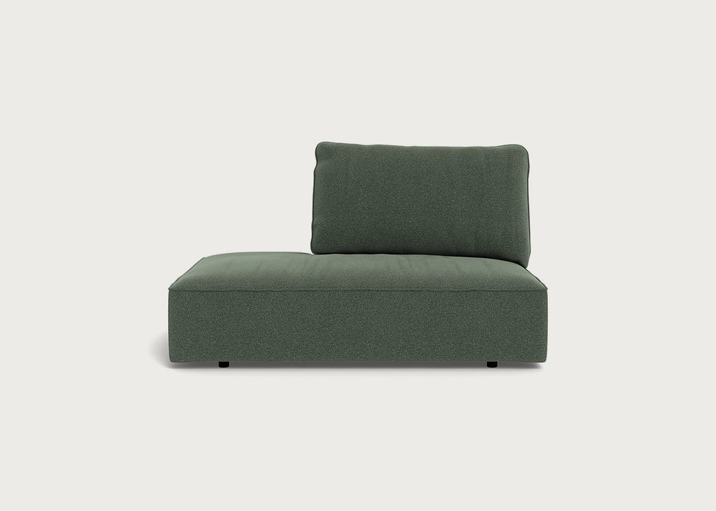 Morven Left Hand Facing Open End Unit Boucle Fern