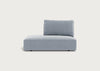 Morven Left Hand Facing Open End Unit Boucle Steel