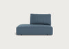 Morven Left Hand Facing Open End Unit Capelo Linen-Cotton Mineral