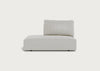Morven Left Hand Facing Open End Unit Capelo Linen-Cotton Sea Salt