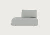 Morven Left Hand Facing Open End Unit Melton Wool Limestone