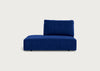Morven Left Hand Facing Open End Unit Smart Luxe Velvet Azure