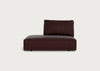 Morven Left Hand Facing Open End Unit Smart Luxe Velvet Acorn