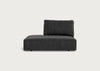 Morven Left Hand Facing Open End Unit Smart Luxe Velvet Nickel