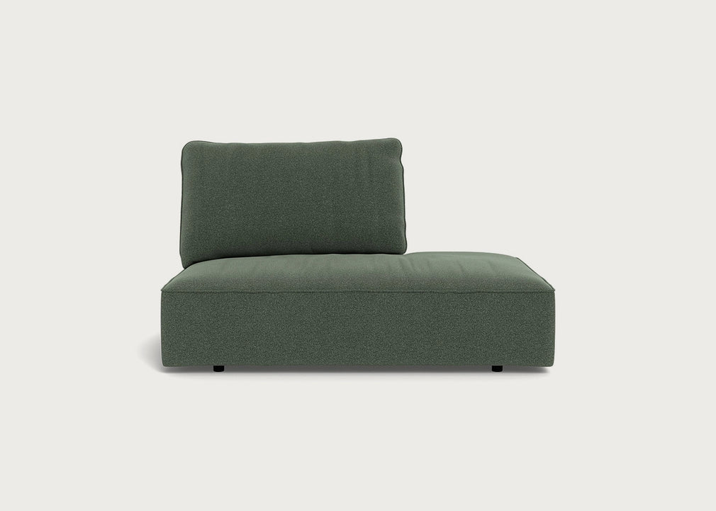 Morven Right Hand Facing Open End Unit Boucle Fern