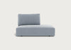 Morven Right Hand Facing Open End Unit Boucle Steel