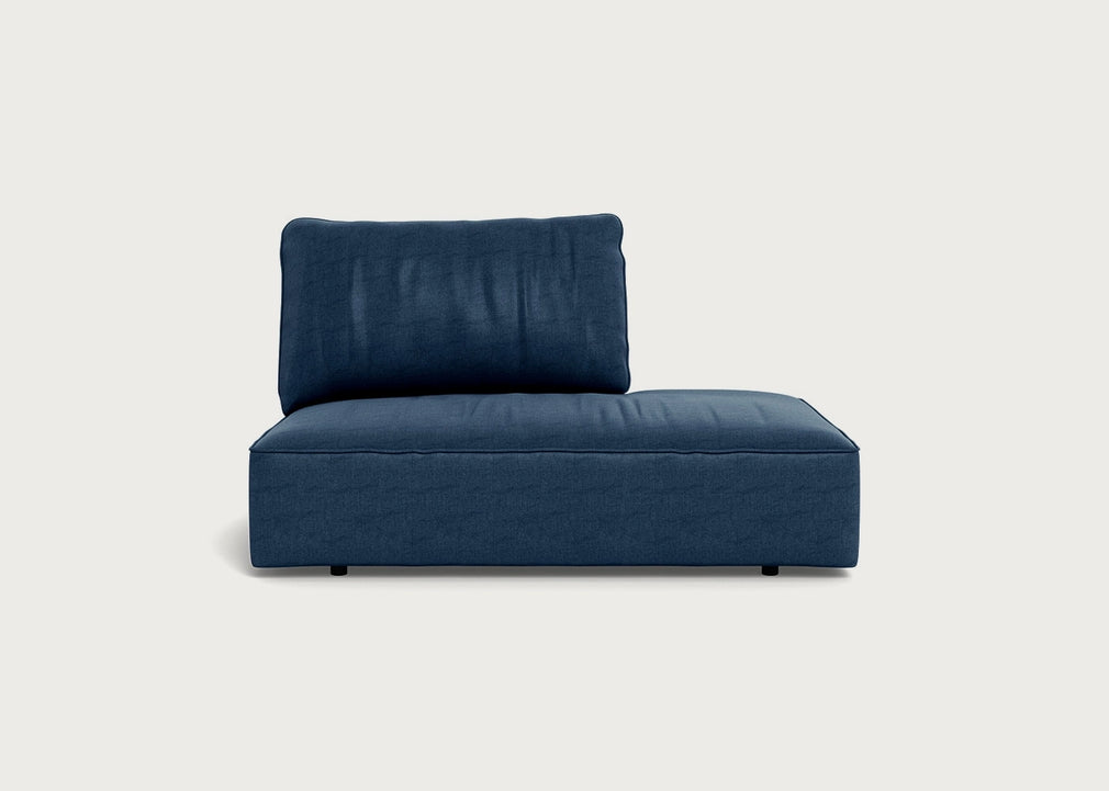 Morven Right Hand Facing Open End Unit Capelo Linen-Cotton Inkspot