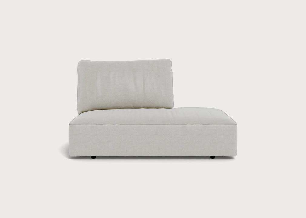 Morven Right Hand Facing Open End Unit Capelo Linen-Cotton Sea Salt
