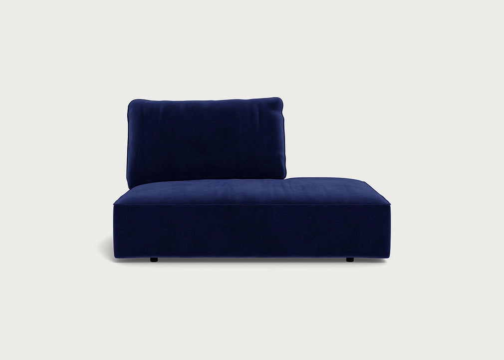 Morven Right Hand Facing Open End Unit Smart Luxe Velvet Midnight