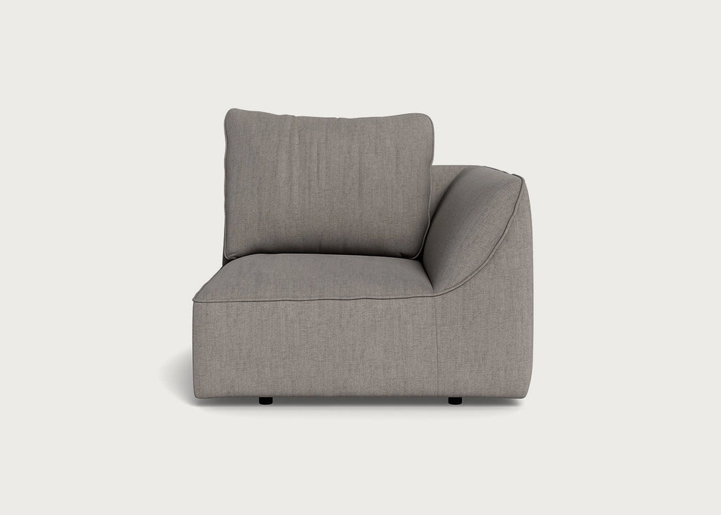 Morven Right Hand Facing Single Unit Broadweave Pebble