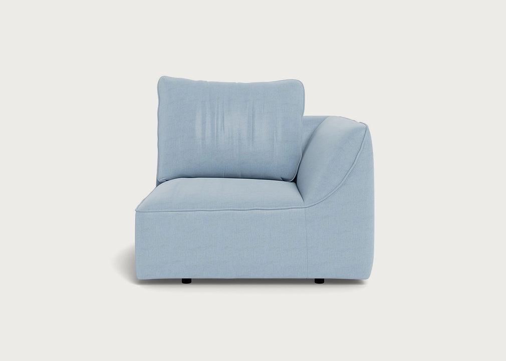 Morven Right Hand Facing Single Unit Capelo Linen-Cotton Sea Shanty