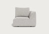 Morven Right Hand Facing Single Unit Chunky Boucle Ecru