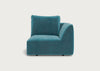 Morven Right Hand Facing Single Unit Smart Luxe Velvet Airforce Blue