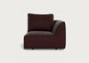Morven Right Hand Facing Single Unit Smart Luxe Velvet Acorn