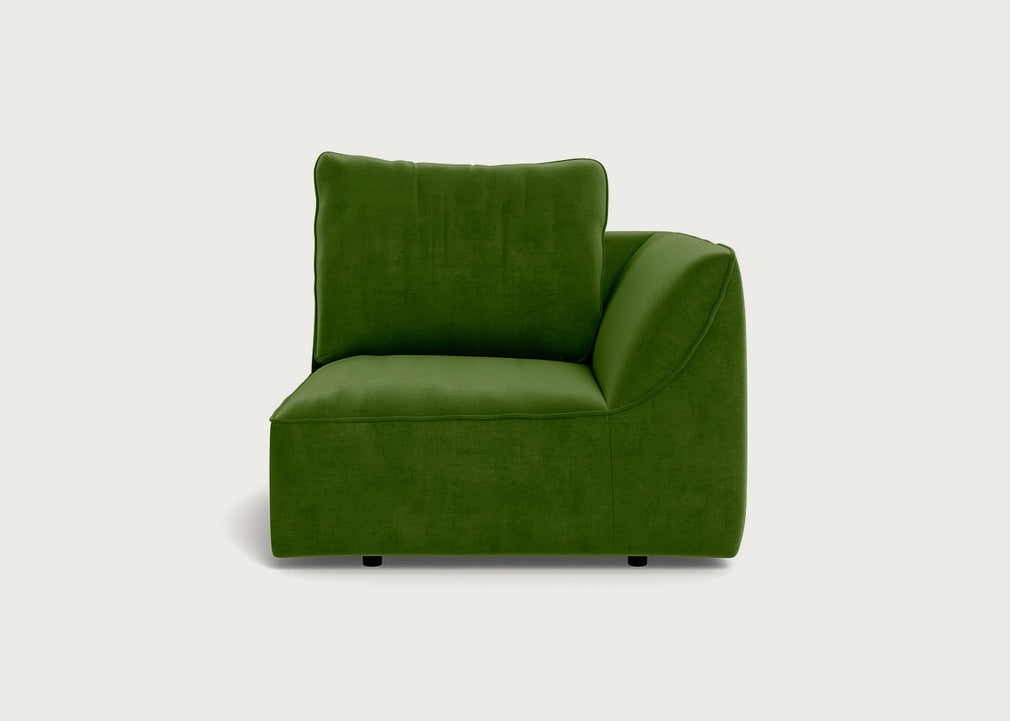 Morven Right Hand Facing Single Unit Smart Luxe Velvet Grass