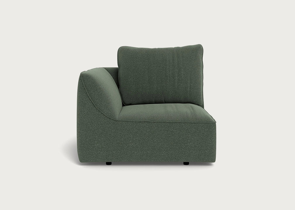 Morven Left Hand Facing Single Unit Boucle Fern