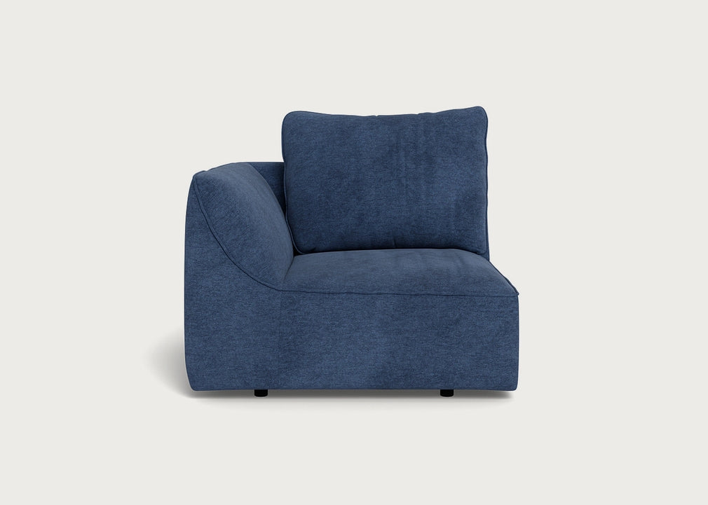 Morven Left Hand Facing Single Unit Broadweave Lagoon