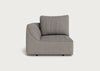 Morven Left Hand Facing Single Unit Broad Weave Pebble