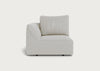 Morven Left Hand Facing Single Unit Capelo Linen-Cotton Sea Salt