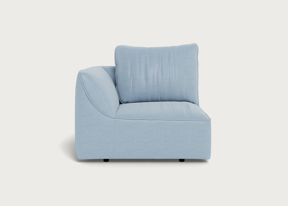 Morven Left Hand Facing Single Unit Capelo Linen-Cotton Sea Shanty