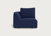 Morven Left Hand Facing Single Unit Melton Wool New Navy