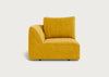 Morven Left Hand Facing Single Unit Smart Luxe Velvet Canary