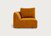 Morven Left Hand Facing Single Unit Smart Luxe Velvet Cognac