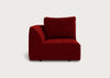 Morven Left Hand Facing Single Unit Smart Luxe Velvet Mulberry