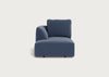 Morven Left Hand Facing Chaise Unit Boucle Indigo