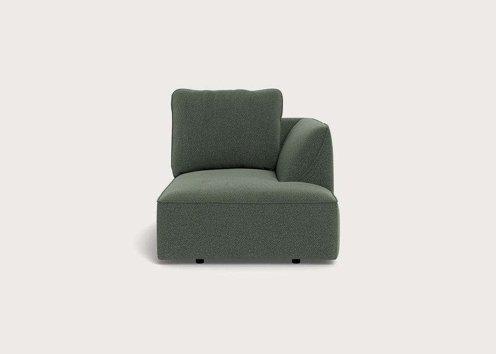Morven Right Hand Facing Chaise Unit Boucle Fern