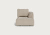 Morven Right Hand Facing Chaise Unit Broad Weave Putty