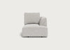 Morven Right Hand Facing Chaise Unit Chunky Boucle Ecru