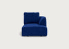 Morven Right Hand Facing Chaise Unit Smart Luxe Velvet Azure