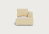Morven Right Hand Facing Chaise Unit Smart Luxe Velvet Biscuit
