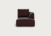 Morven Right Hand Facing Chaise Unit Smart Luxe Velvet Acorn