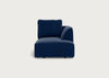 Morven Right Hand Facing Chaise Unit Cotton Velvet Midnight