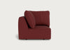 Morven Corner Unit Capelo Linen-Cotton Etruscan Red