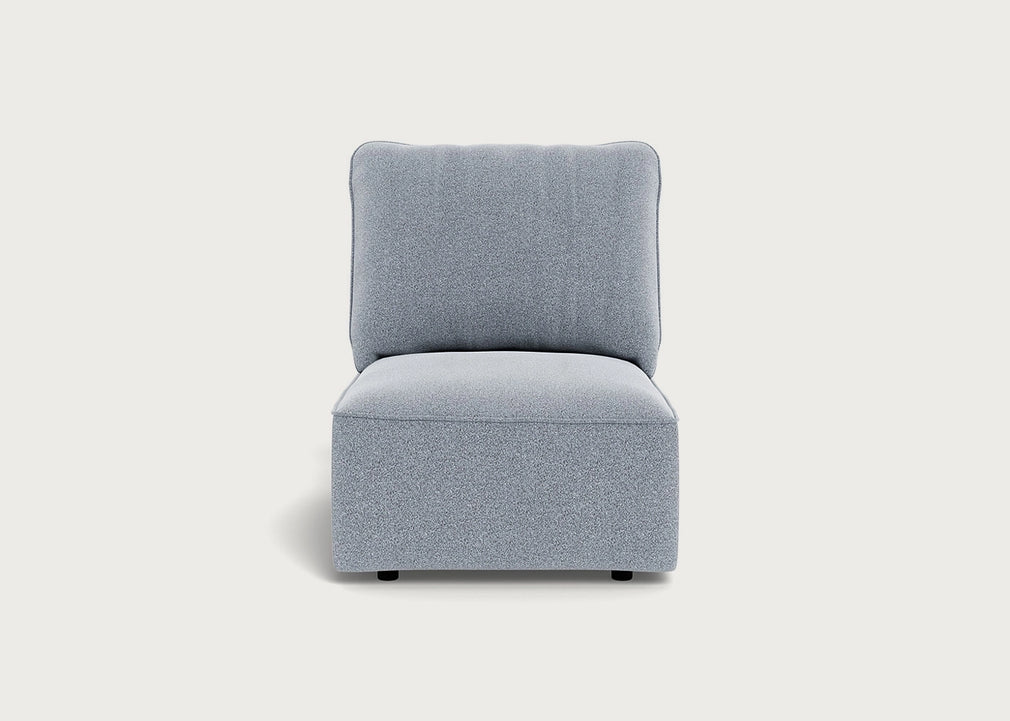 Morven Single Unit Boucle Steel