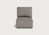 Morven Single Unit Broad Weave Pebble