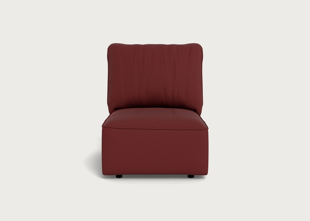 Morven Single Unit Capelo Linen-Cotton Etruscan Red